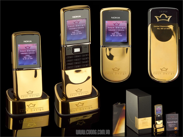 Nokia 8800 Sirocco Gold Sayn Design Nokia 8800 Sirocco Gold Sayn Design